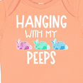 thumbnail image 4 of Inktastic Easter Hanging with My Peeps Pastel Bunnies Boys or Girls Baby Bodysuit, 4 of 5