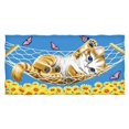 thumbnail image 1 of 100% Cotton Kitten CAT Butterfly Beach/Shower Towel, 1 of 2