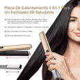 thumbnail image 4 of Plancha Para Cabello Cepillo Plancha Alaciadora De Cabello, Dorado, 4 of 5