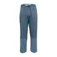 thumbnail image 4 of Ceisia Men's Waffle Knit Patchwork Sweatpants with Drawstring Waist & Straight Leg Blue M Gifts, 4 of 9