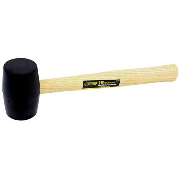 RUBBER MALLET 16 OZ by STEEL GRIP MfrPartNo 2259323