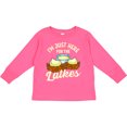 thumbnail image 3 of Inktastic Hanukkah Funny Here for Latkes Boys or Girls Long Sleeve Toddler T-Shirt, 3 of 5