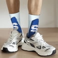 thumbnail image 6 of Gukieu Cute Gnomes in USA Print Contrast Color Mid-calf Socks, Sweat-wicking Athletic Socks, Unisex Clothing Accessories, 6 of 6
