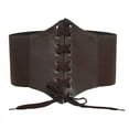 thumbnail image 2 of Ladies Elegant Wide Waist Belt Court Style Cincher with Decorative Trim Like for Evening Gown Party Dress Waistband, 2 of 3