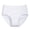 White, variant on Iyufng Women's Panties Single Solid Color Breathable Briefs