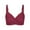 Red, variant on qolati Nursing Bras for Women Soft Wireless Push Up Lift Bustier Everyday Bras with Adjustable Straps Comfortable Seamless Stretch Full-Coverages Wirefree Bras