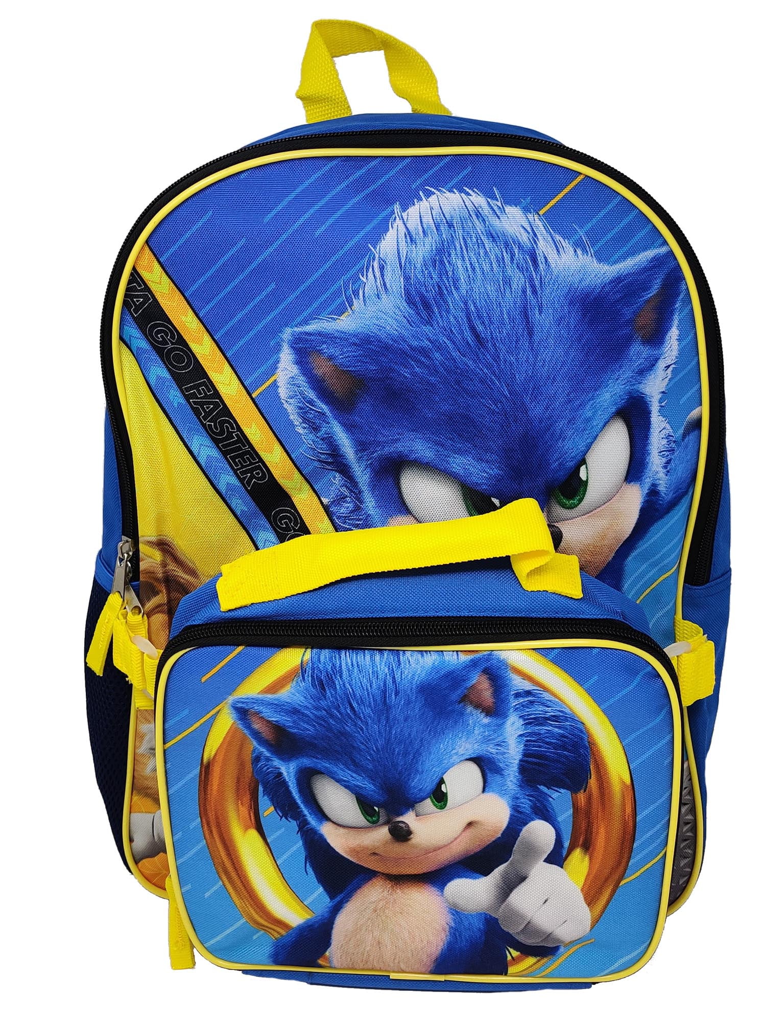 Sonic Backpack The Hedgehog School Bag Cartoon Sega shoulder bag 