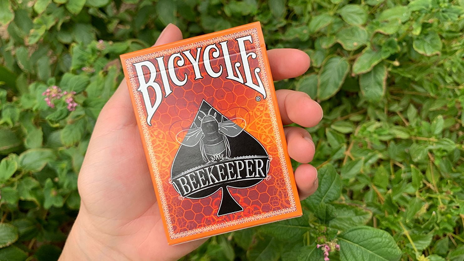 Gilded Bicycle Beekeeper Playing Cards (Light) by Artur Rajch and USPCC