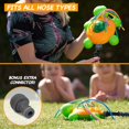thumbnail image 3 of Aspersor de agua para exteriores para niños y niños pequeños - Juguete de aspersor de tortuga giratoria para patio trasero con tubos de movimiento - Diversión para salpicaduras para los días de veran Namotu WRMH-904, 3 of 6