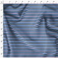 thumbnail image 4 of Soimoi Moss Georgette Fabric Horizontal Stripe Print Fabric by Yard 42 Inch Wide, 4 of 5