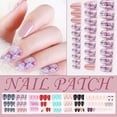 thumbnail image 1 of Ganfancp El Nuevo Parche de Uñas Postizas Reutilizables Desmontables con Forma de Punta Larga Ofertas Del Día 1X Parche para Uñas 1X Juego de 4 Herramientas, 1 of 1