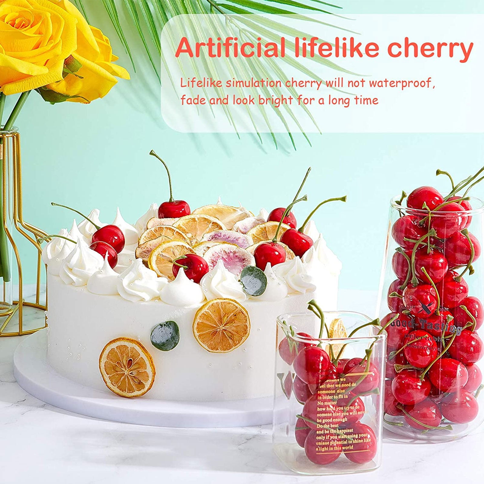 Up To 65% Off on Artificial Lifelike Cherry Pl