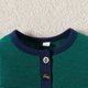 thumbnail image 5 of Gibobby Mameluco polar Mono de manga larga con estampado de para niños y niñas, mono, sudadera para recién nacidos, mono, mono(Verde, 18-24 Meses), 5 of 5