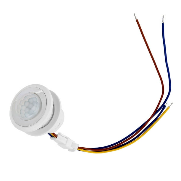 Interruptor de control automático Bling Bling con sensor de movimiento infrarrojo LED 1-40 W 45 x 40 mm