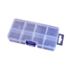 thumbnail image 5 of Caja de almacenamiento de escritorio con 10, 15 y 24 botones transparentes para accesorios de pesca, joyería y cosméticos, 5 of 5