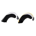 thumbnail image 1 of 2x Golf Hybrid UT Club Head Cover Headcover con Etiqueta Numérica Negro Amarillo Sunnimix Headcover del palo de golf, 1 of 8