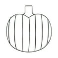 thumbnail image 1 of Pumpkin Wreath Metal Wire Frame For DIY Crafts Floral Design For Autumn Thanksgiving Unique Pumpkin Shape For Home Garden Projects Wreath with Lights Battery Operated with Timer Wreath Christmas, 1 of 4