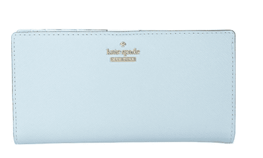 kate spade cameron street wallet blue