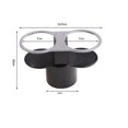 thumbnail image 3 of Double Hole Car Accessories Cup Holder / Beverage Rack Mounting For Mercedes Benz W211 W203 W204 W210 W124 Amg W202 - Drinks Holders, 3 of 5