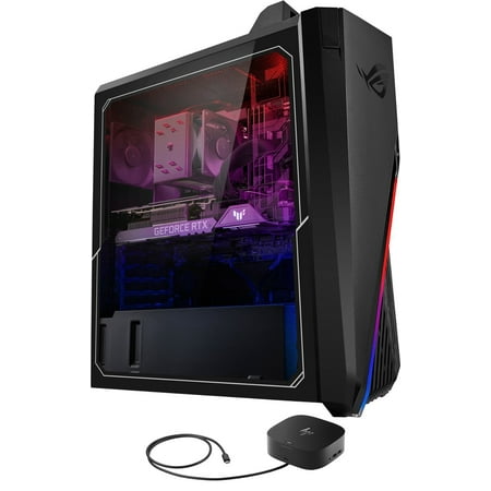 ASUS ROG Strix GT15 G15 Gaming/Entertainment Desktop PC (Intel i7-12700KF 12-Core, GeForce RTX 3080, 16GB RAM, 512GB SSD + 2TB HDD, Wifi, Win 11 Home) with G2 Universal Dock