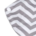 thumbnail image 3 of Yajisi Reusable Sanitary Pads, 5PCS Bamboo Fiber Waterproof Cloth Menstrual Pads for Women, Washable Period Protection Liners, Light Brown White Striped, 7.08 x 7.87 inches / 18 x 20 cm, 3 of 9
