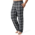 thumbnail image 3 of Fruit Of The Loom Men's Long Sleeve Microfleece Top and Flannel Pajama Pant Set, 3 of 9