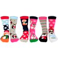 thumbnail image 1 of Calcetines de United Oddoscks para damas, Paquete de 6 Calcetines - Medias, Lema Mistletoes 37-42, 1 of 3