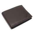 thumbnail image 4 of Mens Wallet RFID Genuine Leather Bifold Wallets For Men, 3 ID Windows 12 Card Holders Gift Box Brown, 4 of 8
