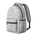 thumbnail image 2 of Pioneer Flower Floral Print Pattern Backpack for School, Cute School Bag with Adjustable Shoulder Straps and Padded Back, 15.3"x11"x7.1", 2 of 5