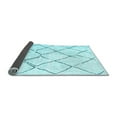 thumbnail image 2 of Ahgly Company Indoor Round Persian Light Blue Traditional Area Rugs, 4' Round, 2 of 4