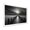 thumbnail image 2 of Designart "Path To Void Landscape III" Bridges Picture Framed Canvas Art Print, 2 of 5