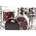thumbnail image 3 of DW Collector's Series Satin Specialty 4-Piece Shell Pack Twisted Cherry to Black Burst Satin Chrome Hardware, 3 of 4