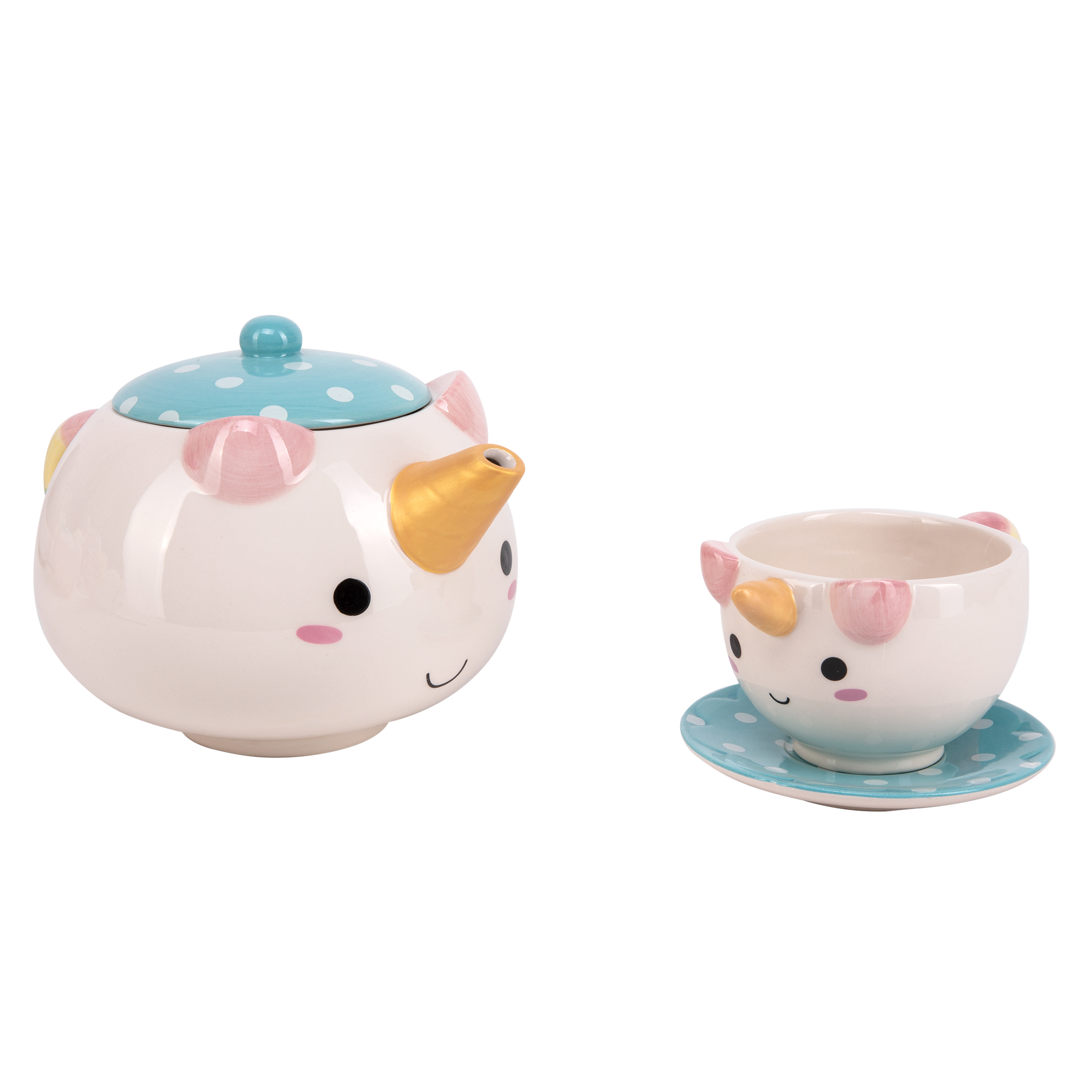 unicorn tea set walmart