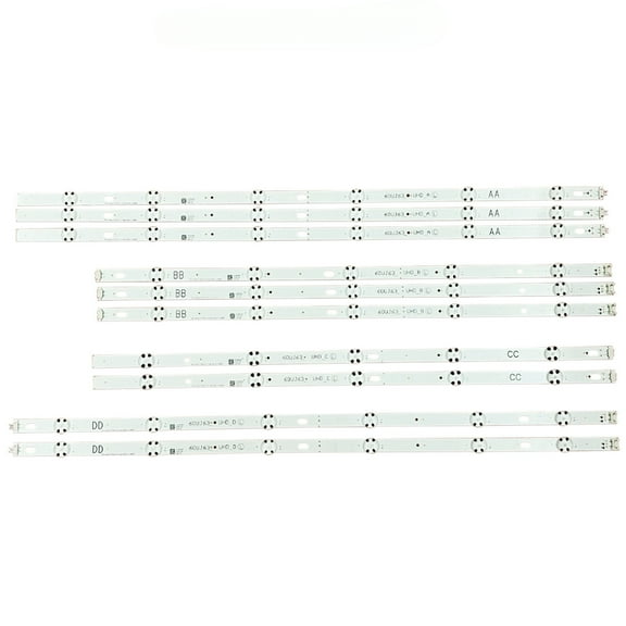 10pcs LED Backlight Strips for LG 60UJ63 60UJ6300-UA 60UJ6050-UA 60UJ630V 60UJ634V 60UJ6519 60UJ6309 60UJ6307 60UJ63_UHD_A B C D SSC_60UJ63_A B C D EAV63673006
