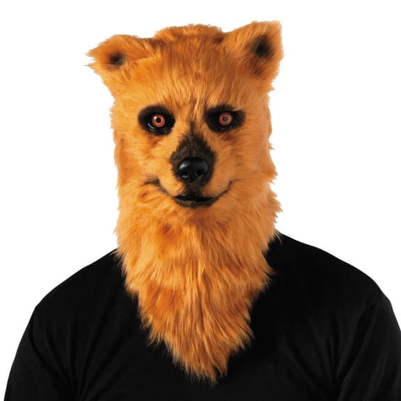 Morris Costumes Adult General Sizing Bear Moving Mouth Overhead Mask Halloween Costume Mask - Brown One Size Fits Most