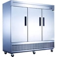 thumbnail image 2 of Cooler Depot 83 inch 65 cu.ft, 3 doors Reach-in Commercial Freezer, NSF Certified., 2 of 8