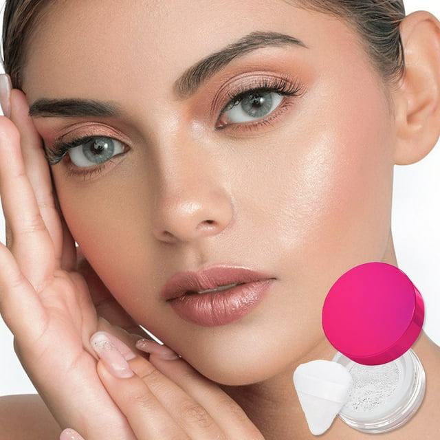 SIfdSeng Feather Soft Focus Setting Powder Powder Long Lasting Sweat Concealer Powder Setting Makeup Oil Control