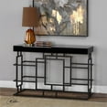 thumbnail image 2 of Uttermost Andy Console Table in Black, 2 of 3