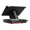 thumbnail image 4 of Lenovo ThinkSmart Hub 11H1 - All-in-one Core i5 8365U / up to 4.1 GHz - vPro - RAM 8 GB - SSD 256 GB - NVMe - UHD Graphics 620 - Gigabit Ethernet - Win 10 IoT Enterprise CBB 64-bit - monitor: LED 10.1" 1920 x 1200 (WUXGA) touchscreen - raven black, red (bottom cover) - Lenovo TopSeller - with 3 Years Lenovo Premier Support, 4 of 8