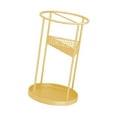 thumbnail image 5 of kowaku Umbrella Storage Bucket Commercial Umbrella Holder Versatile Decoration Round Compact Rack Organizer Stand for Rain Gear Home Gold, 5 of 9