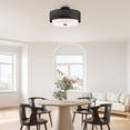 thumbnail image 4 of Livex Lighting - Noria - 4 Light Semi-Flush Mount in Modern Style - 20 Inches, 4 of 9