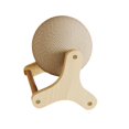 thumbnail image 3 of Xuanheng Rabbit Scratching Ball Portable Rotating Ball for Kittens Rabbits Chinchilla S, 3 of 8
