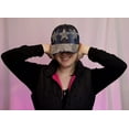 thumbnail image 3 of Star Hat for Girls and Women Rhinestone Hat, Bedazzled Baseball Caps, Distressed Hat, Fancy Denim Bejeweled Hats, 3 of 9
