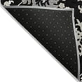 thumbnail image 7 of Dalyn Rugs Machine Washable Indoor/Outdoor Chantille Black 2'3" x 7'6" Runner Rug, 7 of 7
