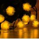 thumbnail image 3 of Navidad llevada de la decoración del jardín del jardín de las luces de la secuencia de la bola del pelo con pilas, 3 of 5