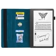 thumbnail image 6 of Feishell Case for Amazon KindleScribe 10.2 inch,Business PU Leather Folio Flip Kickstand ID Credit Card Slots Shockproof Protection Case Cover with Pencil Holder,Blue, 6 of 8
