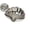 Silver, variant on Ceramic Soap Tray with Drainage Spout – Non-Porous Soap Dish for Bathroom & Kitchen Sink, Quick-Drying Soap Holder for Countertop, Shower, and Bathtub