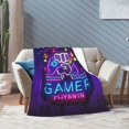 thumbnail image 7 of Gaming Fleece Blankets Boys Girls Throw Blanket Gamepad for Kids Bedding Super Soft 50x40 inch, 7 of 7