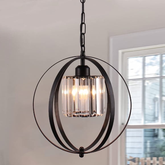 Lámpara Colgante FRIXCHUR 30 cm Cristal Ajustable 85-265V