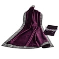 thumbnail image 3 of 2pc Retro Card Mantel Tapiz Adivinación Wicca Velvet Pouch Sunnimix Altar Tarot Cards Pouch, 3 of 8